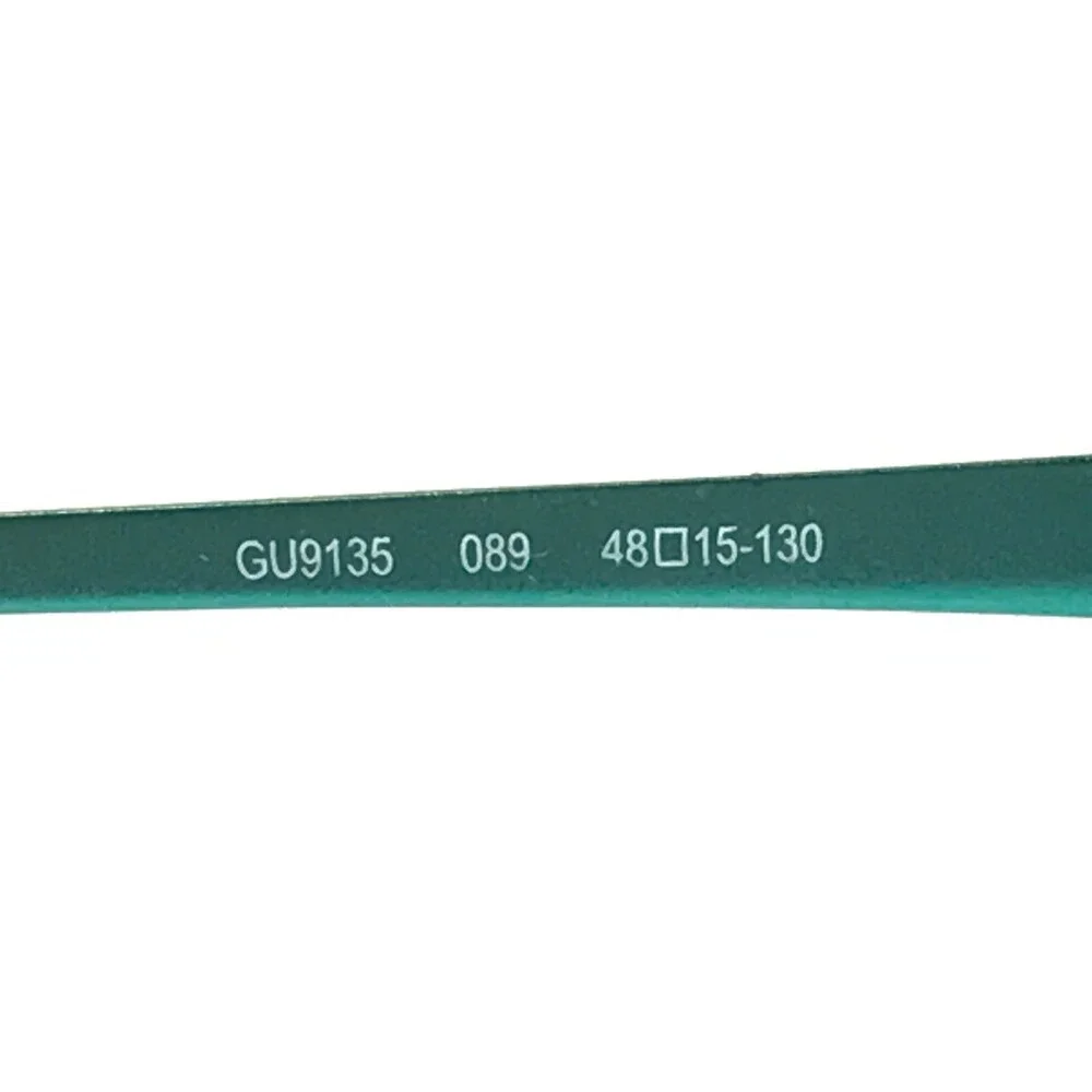 Guess Eyeglasses Frames GU9135 089 Clear Blue Cat Eye Full Rim 48-15-130